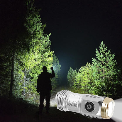 Felvaris®⚡🔦Three-Eyed Monster Mini Flashlight — Ultra-Bright Rechargeable LED Torch | Compact, Long-Range & Water-Resistant
