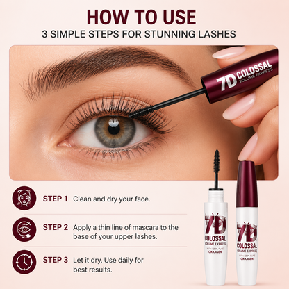 💥⏰  Final 24 Hours:Buy 1 Get 1 FREE  — Felvaris® 7D Colossal Mascara | Lift, Volume & Smudge-Proof Drama