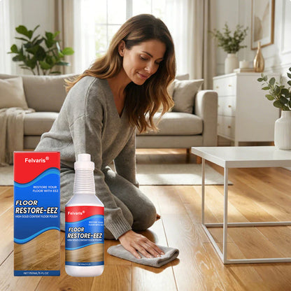 Felvaris®🪥Ultimate Floor Restorer & Polish：Erase Scratches & Bring Dull Floors Back to Life