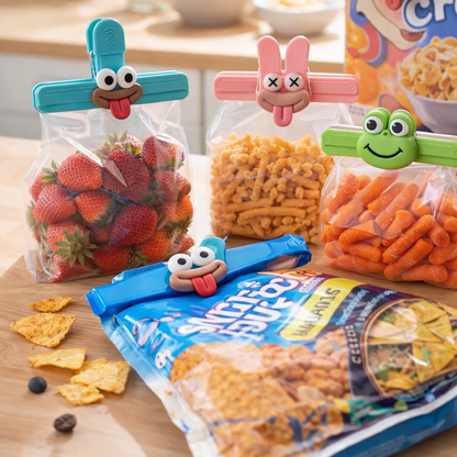 Felvaris®Freshness Lock Food Clips – Practical, Durable Seals for Snacks and Pantry Items