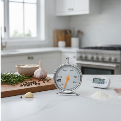 Felvaris®Oven Thermometer – Accurate Temperature Gauge for Baking & Roasting