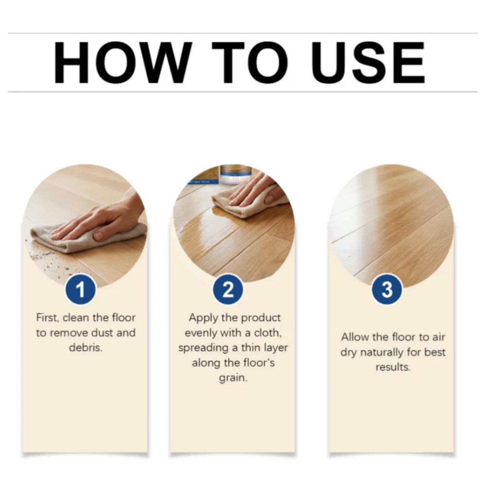 Felvaris®🪥Ultimate Floor Restorer & Polish：Erase Scratches & Bring Dull Floors Back to Life