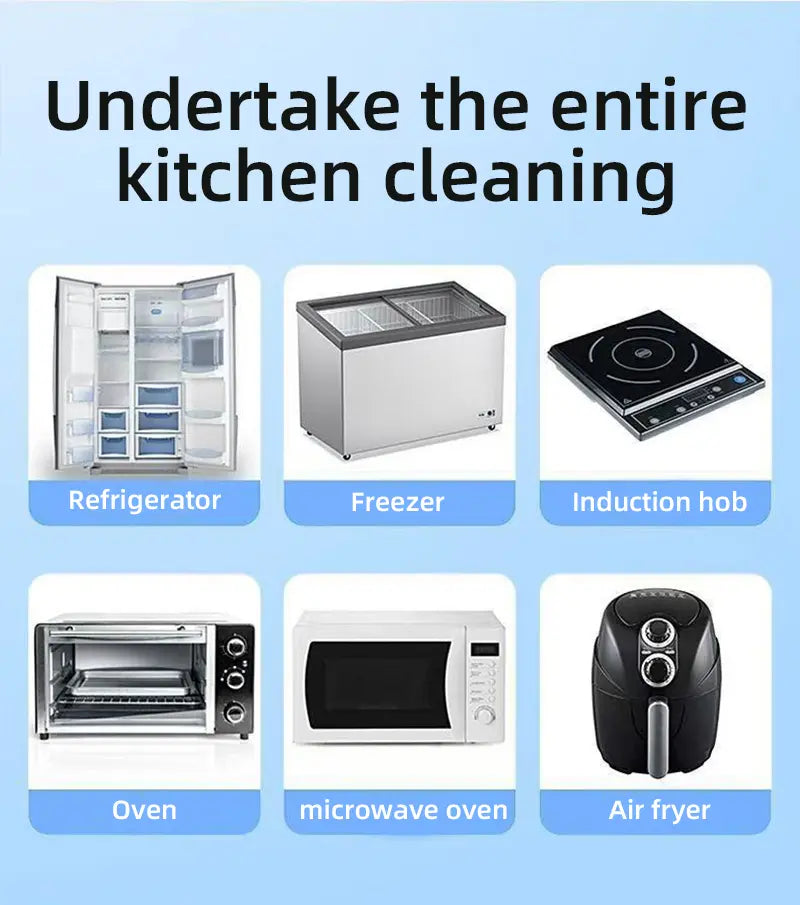 🆙✨ Magic Foam Kitchen Degreaser – The "Spray & Wipe" Solution for Hobs, Ovens & Cooker Hoods (Removes Tough Grime Instantly)