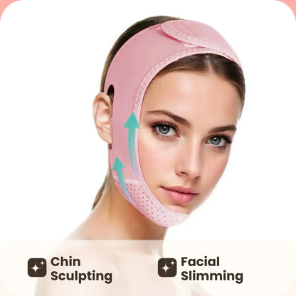 Felvaris® V-Line Lifting Mask with Chin Strap – Jawline Sculpting & Double Chin Firming