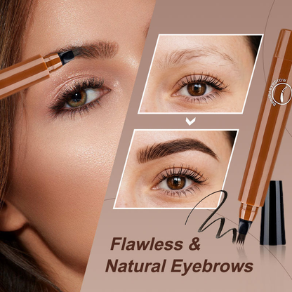 🔥👁️Felvaris®Waterproof Four-tip Beard and Eyebrow Pen✨