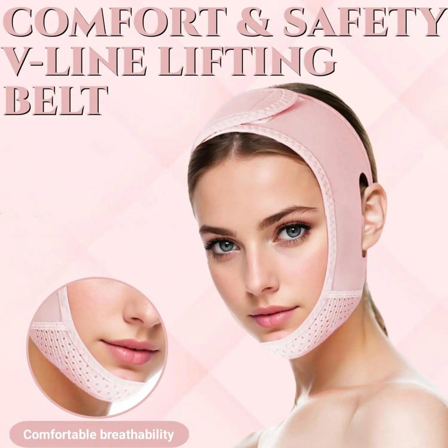 Felvaris® V-Line Lifting Mask with Chin Strap – Jawline Sculpting & Double Chin Firming