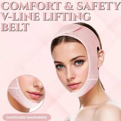 Felvaris® V-Line Lifting Mask with Chin Strap – Jawline Sculpting & Double Chin Firming
