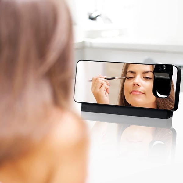 🪄Premium 180° Projection Alarm Clock with HD Mirror Display