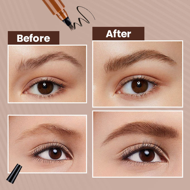 🪄Felvaris®Waterproof Four-tip Beard and Eyebrow Pen✨✨