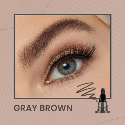 🔥👁️Felvaris®Waterproof Four-tip Beard and Eyebrow Pen✨