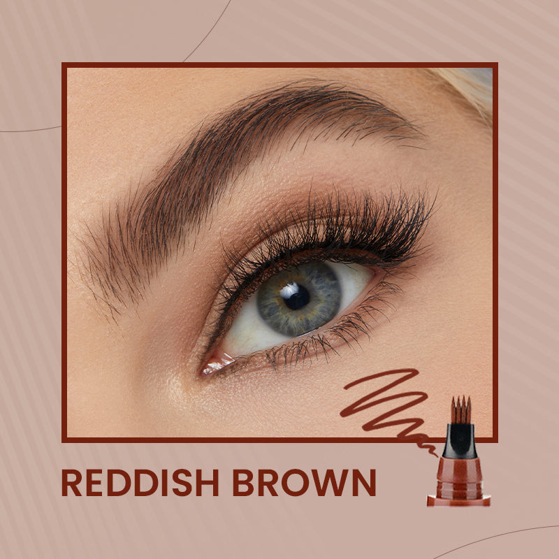 🔥👁️Felvaris®Waterproof Four-tip Beard and Eyebrow Pen✨